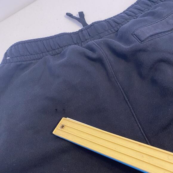 Nike Men L Sweatpants Jogger Black Athletic Active Outdoor Hiking Pants Y2K Logo - Picture 6 of 11